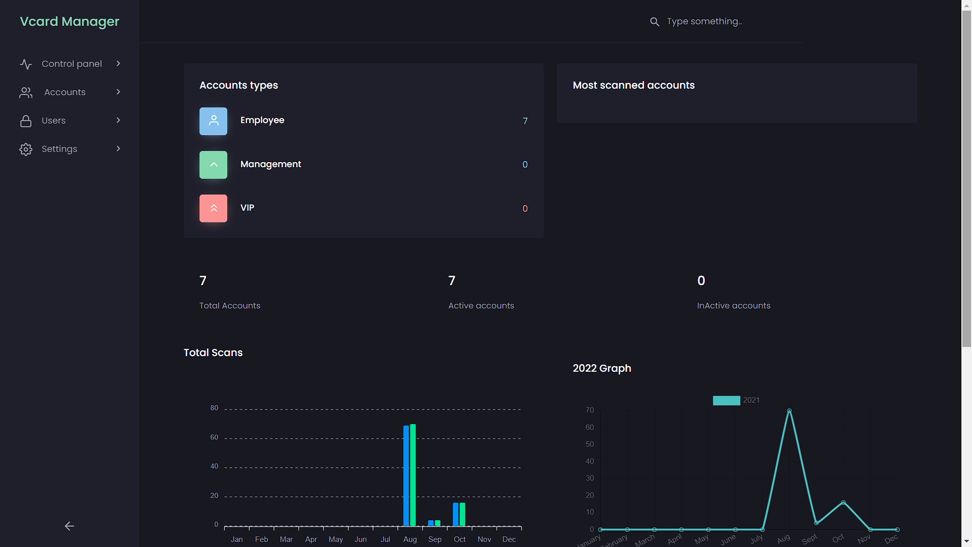 Virtual Cards MS System preview